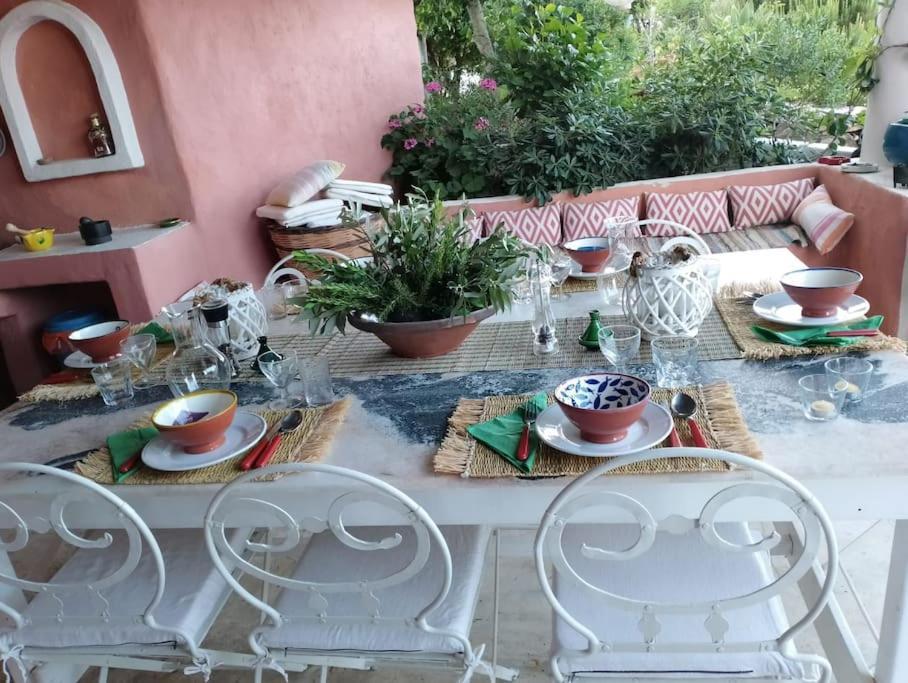 הוילה Vromolithos Casa Dei Melograni At Vourlidia Leros מראה חיצוני תמונה