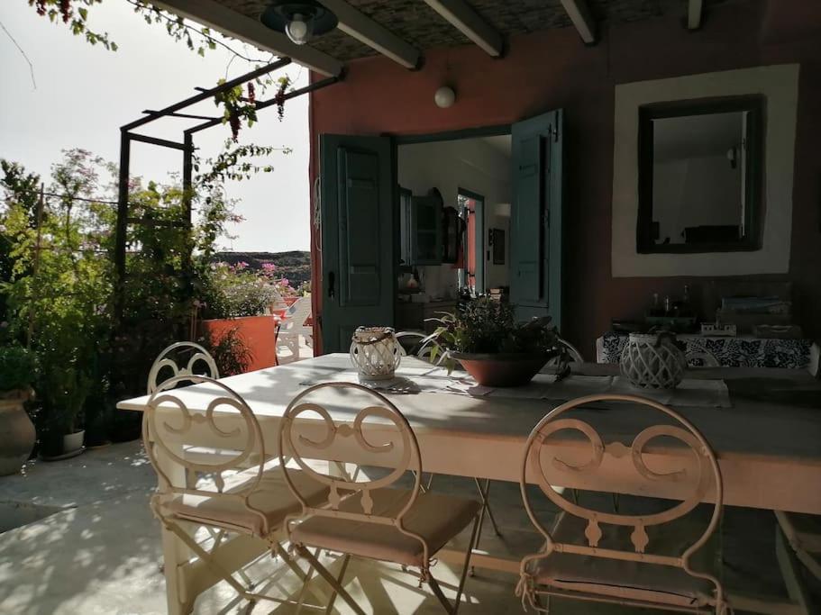 הוילה Vromolithos Casa Dei Melograni At Vourlidia Leros מראה חיצוני תמונה